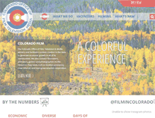 Tablet Screenshot of coloradofilm.org